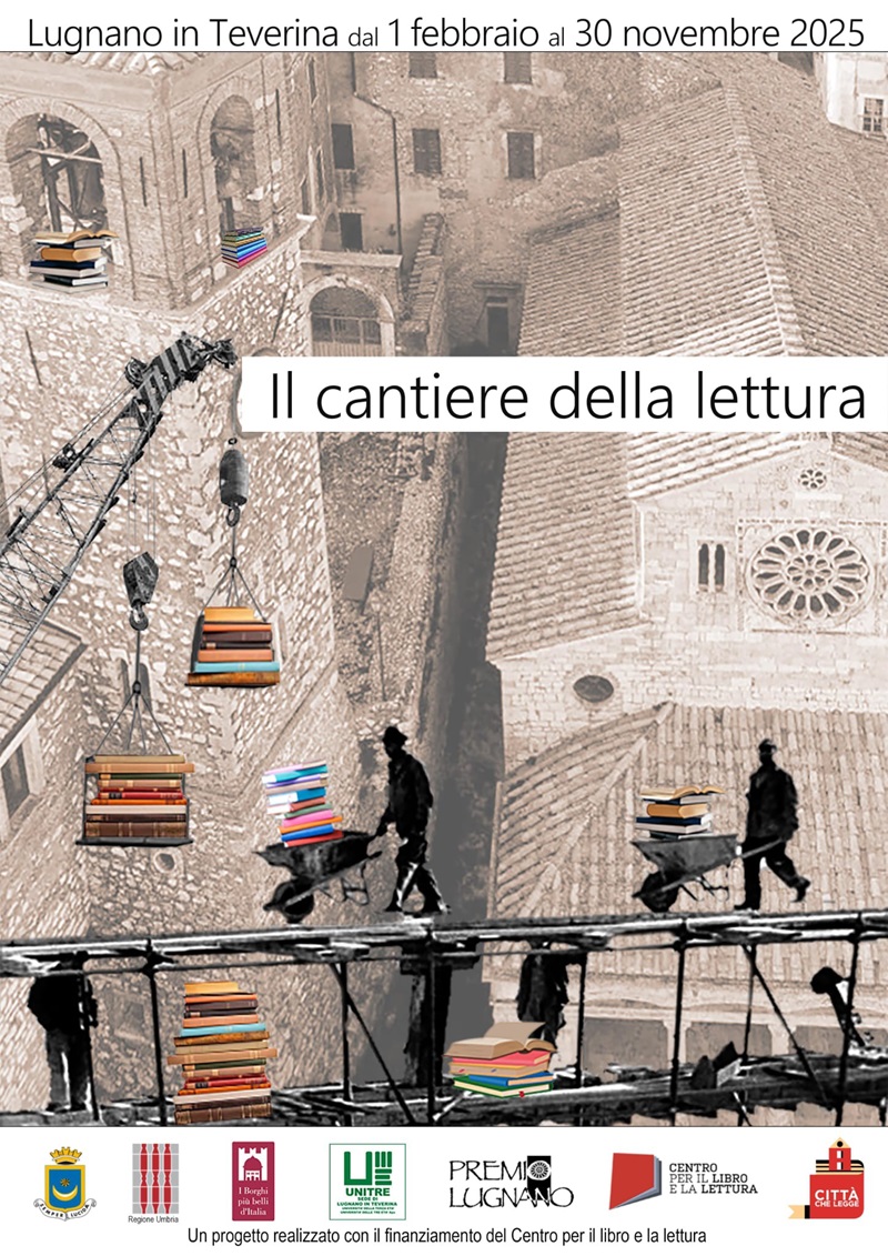 immagine notizia (ptn) Lugnano in Teverina, fine settimana con “Il Cantiere della Lettura” e il “Dardo dei Borghi”